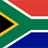 South Africa Women Flag